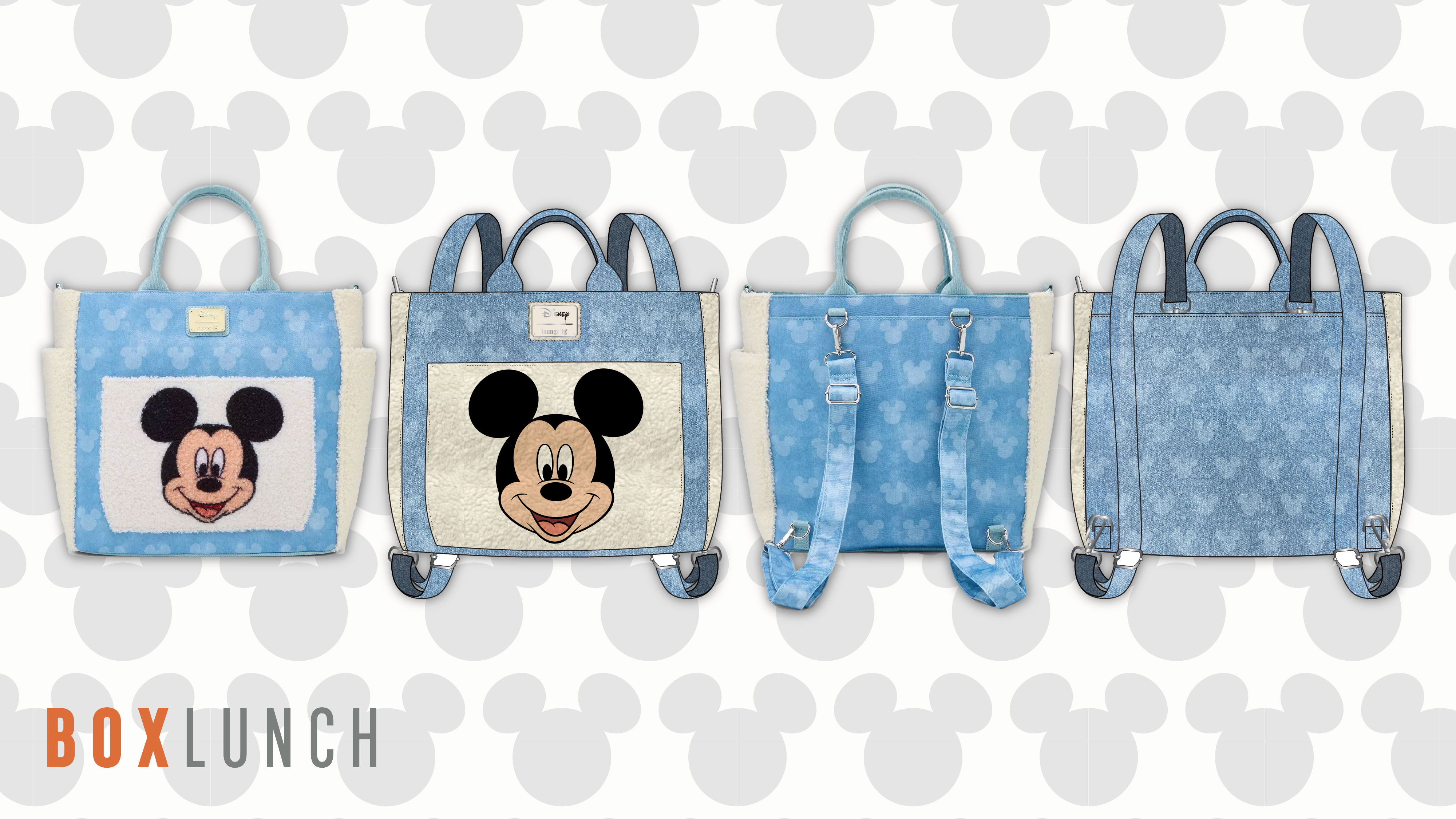 Loungefly licensed bags and accessories design board 6