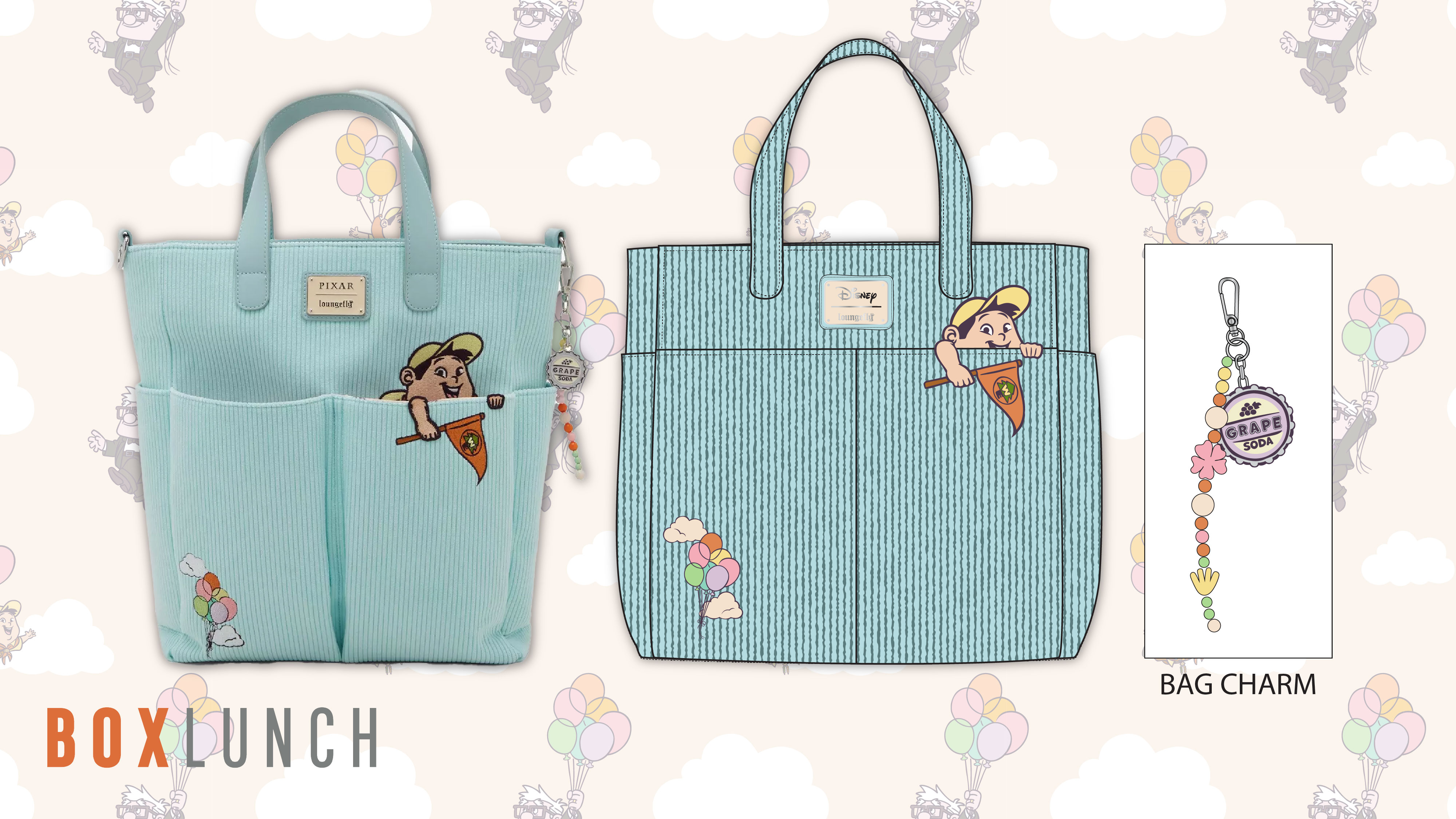 Loungefly licensed bags and accessories design board 8