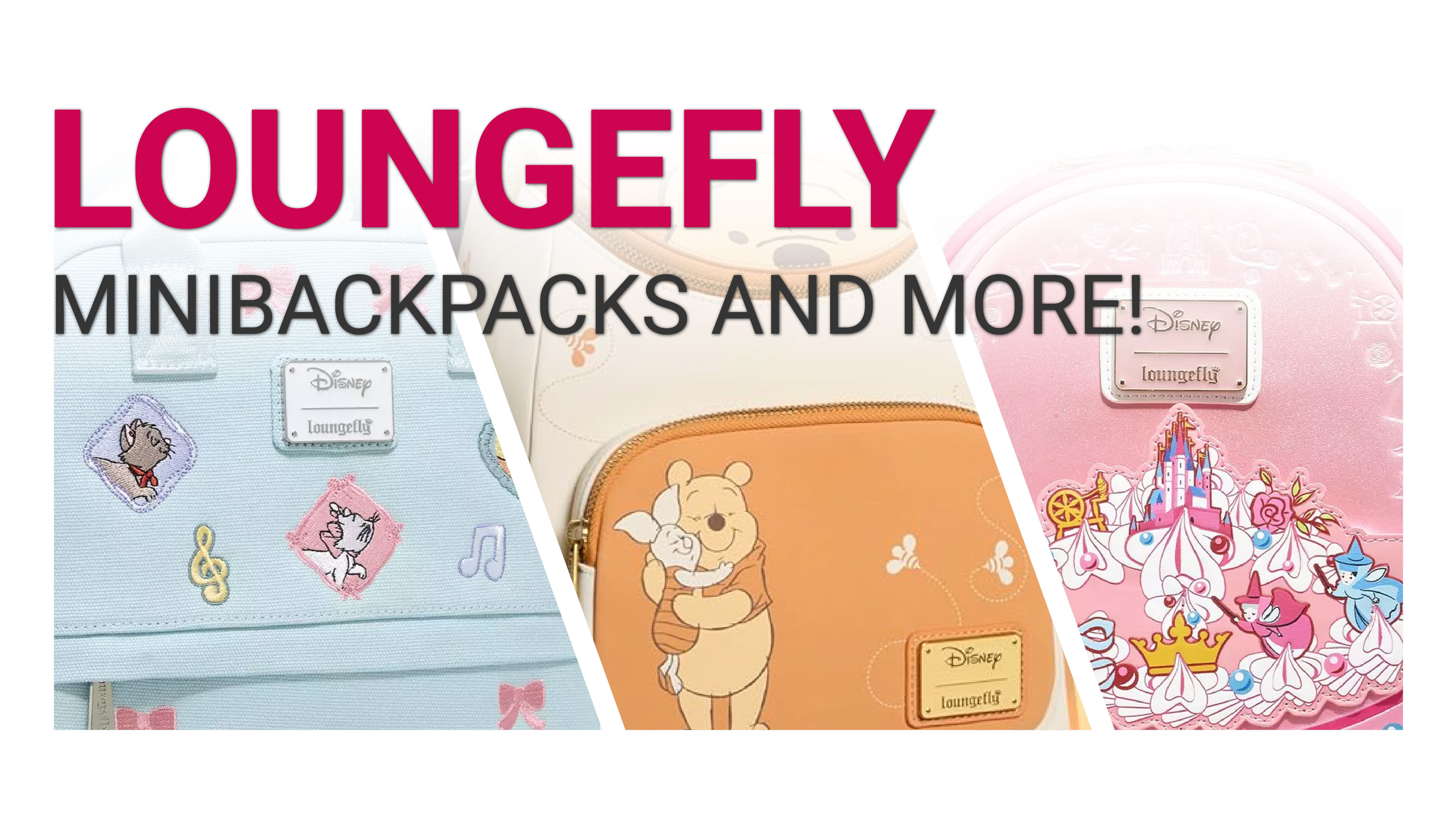 Loungefly licensed bags and accessories design board 11