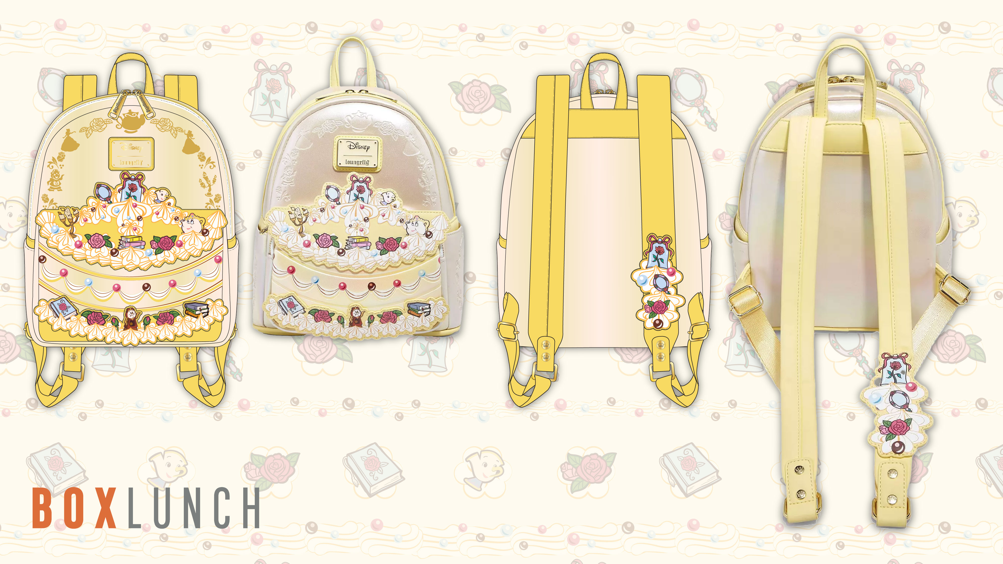 Loungefly licensed bags and accessories design board 15