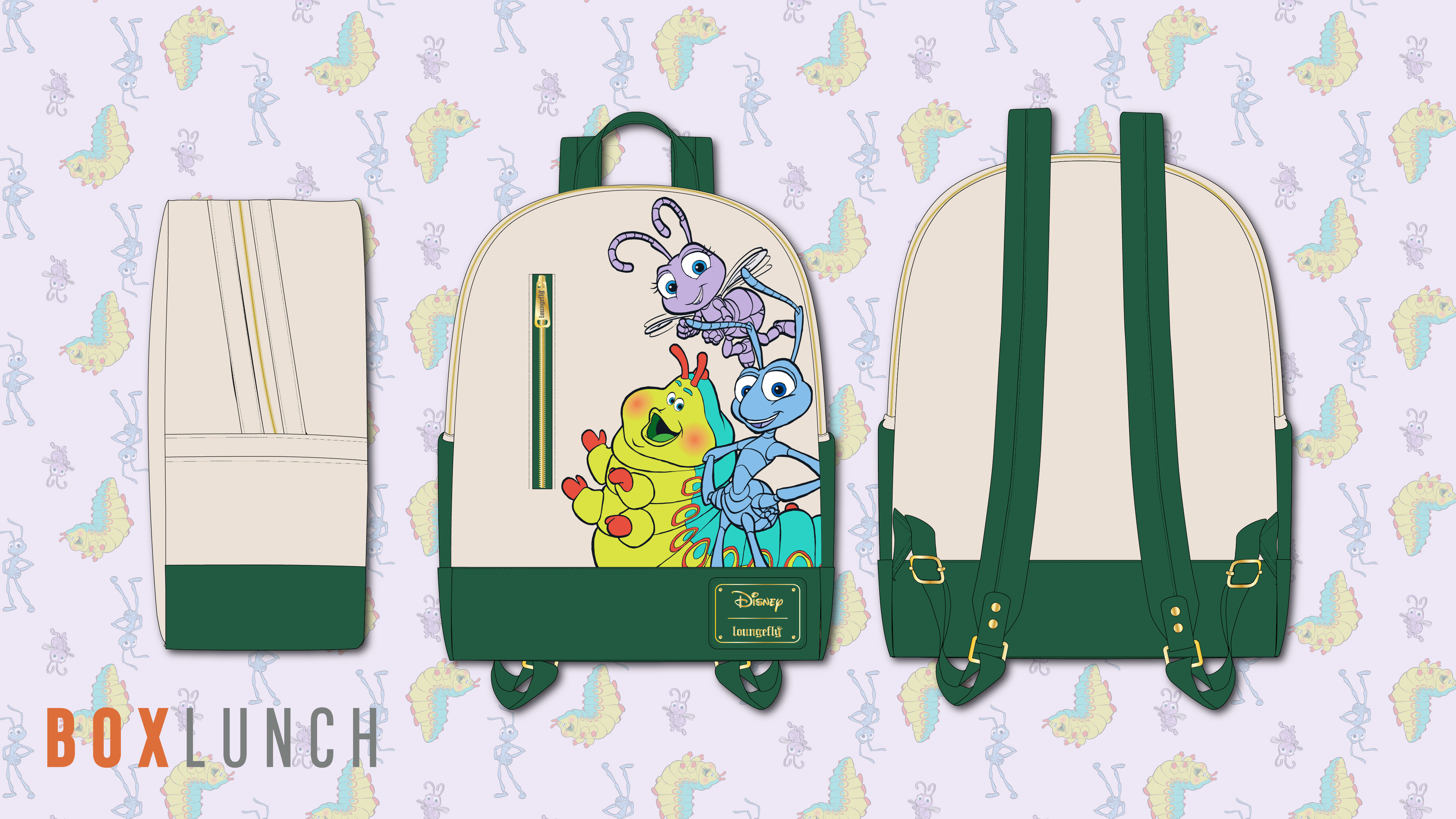Loungefly licensed bags and accessories design board 29