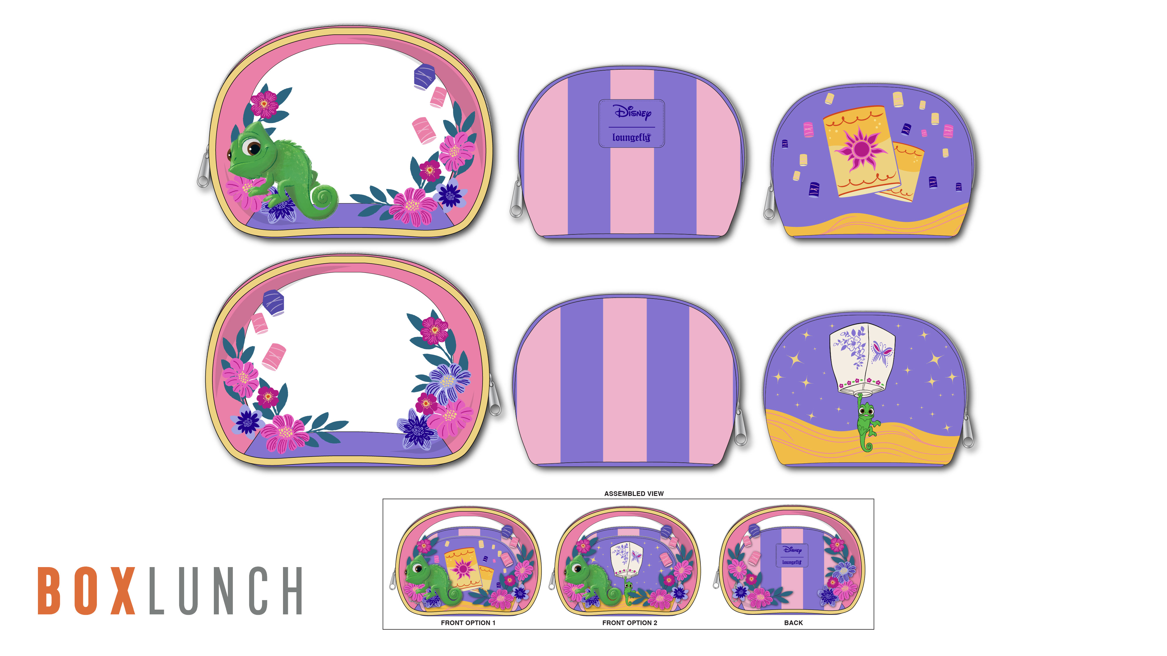 Loungefly licensed bags and accessories design board 33
