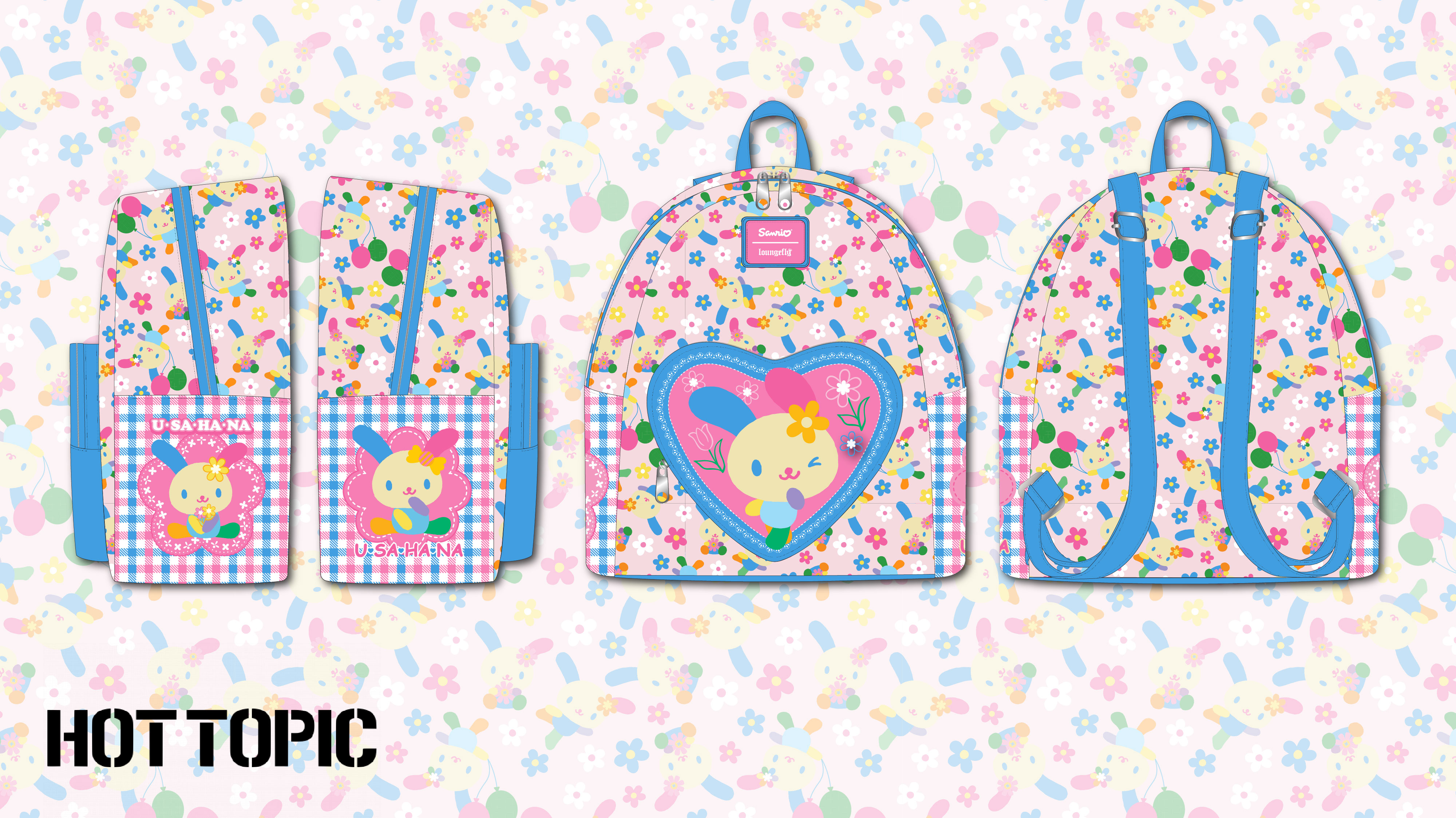 Loungefly licensed bags and accessories design board 35