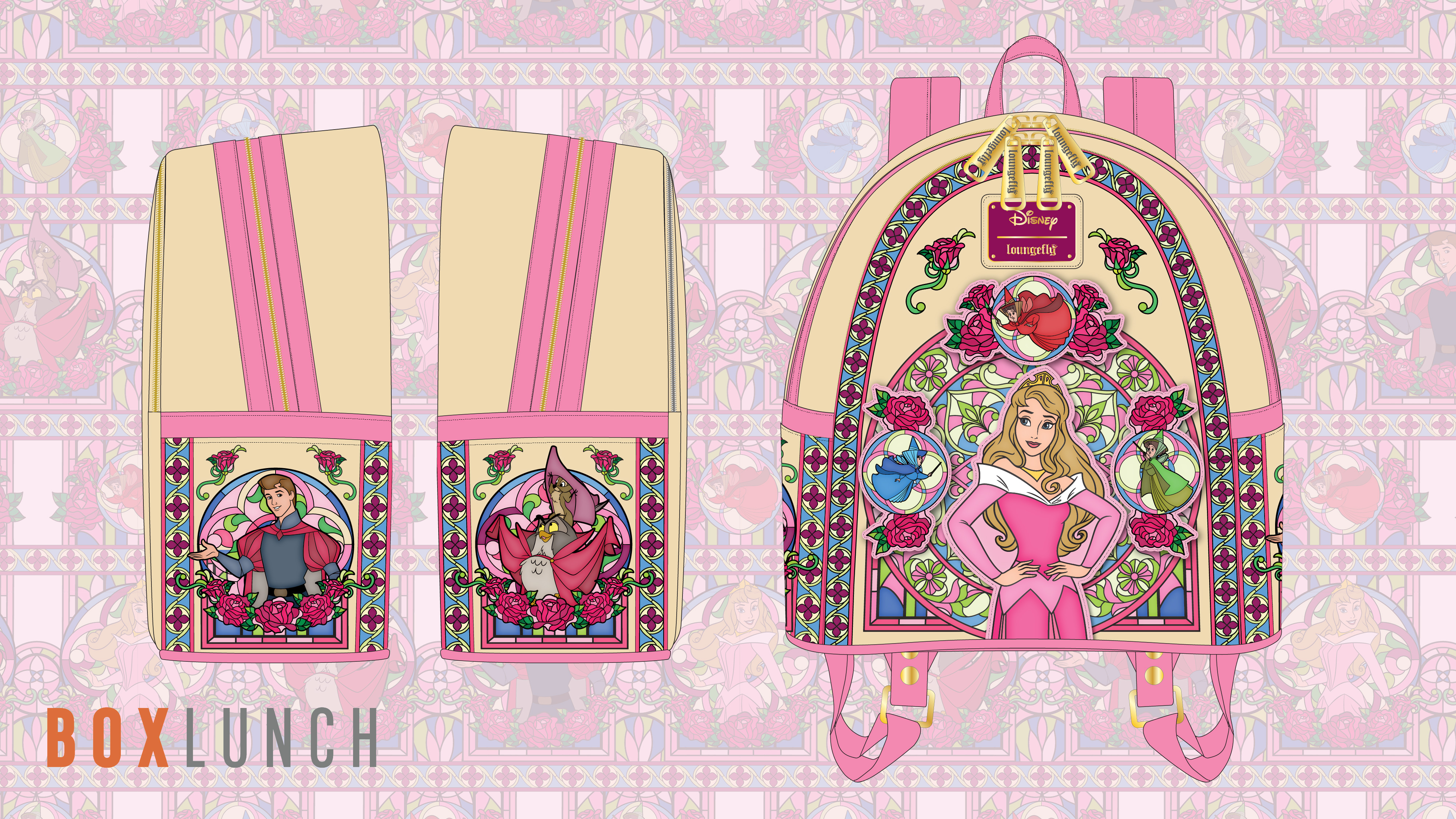 Loungefly licensed bags and accessories design board 51