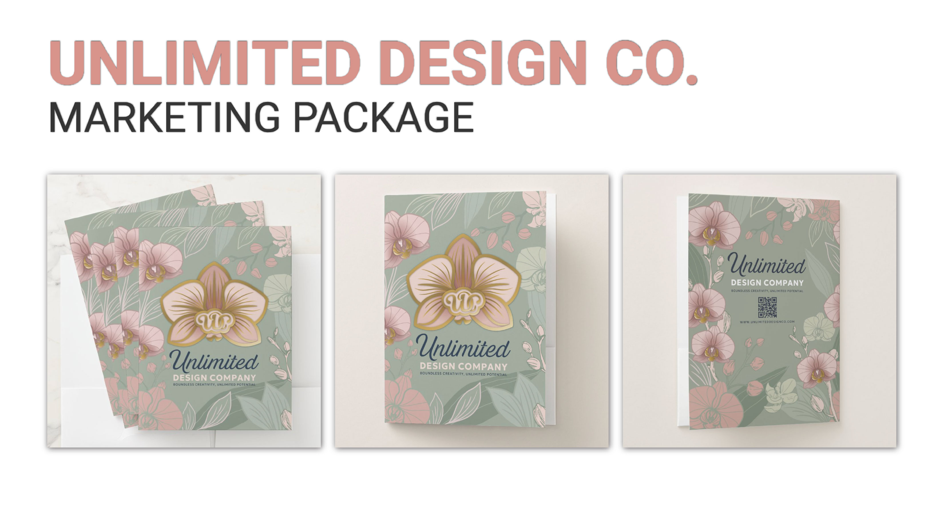 Unlimited Design Co brand identity